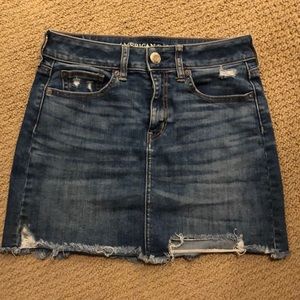 American Eagle Super Stretch Denim Skirt